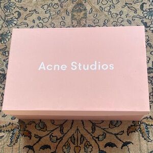 Acne studios black boots, size 40